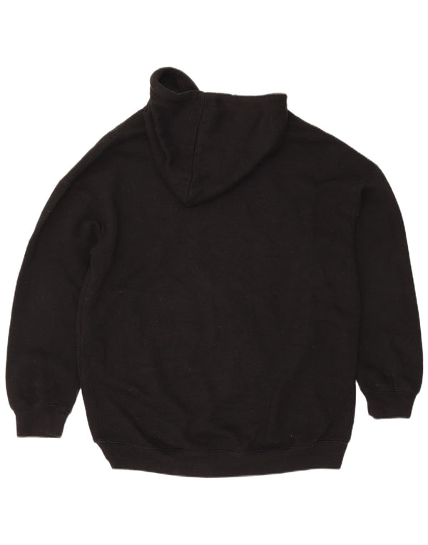 Zara Γυναικείο Hoodie Jumper UK 10 Small Black Polyester