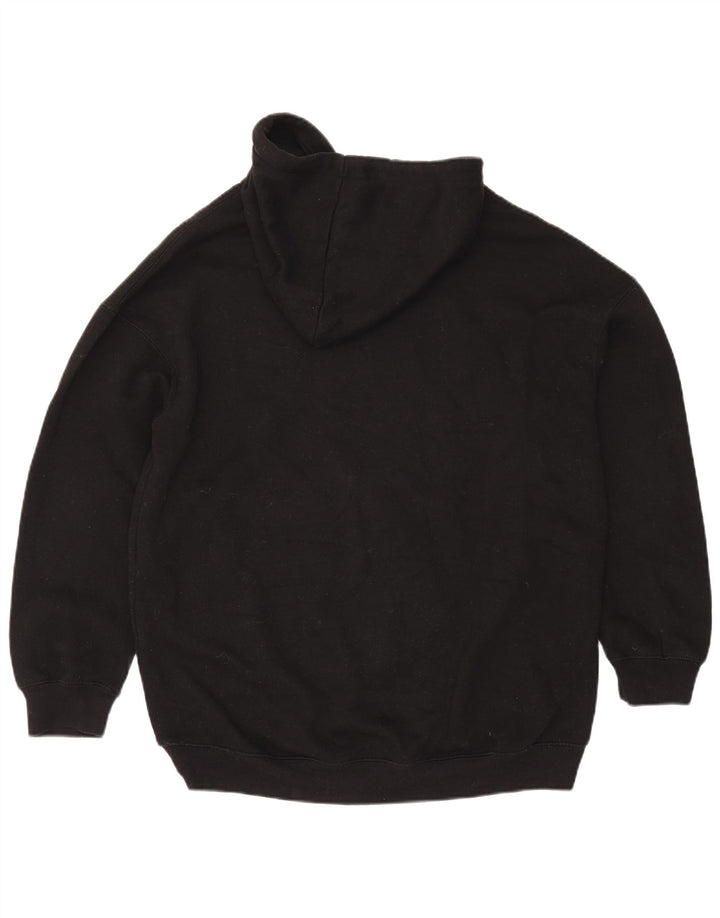 Zara Γυναικείο Hoodie Jumper UK 10 Small Black Polyester