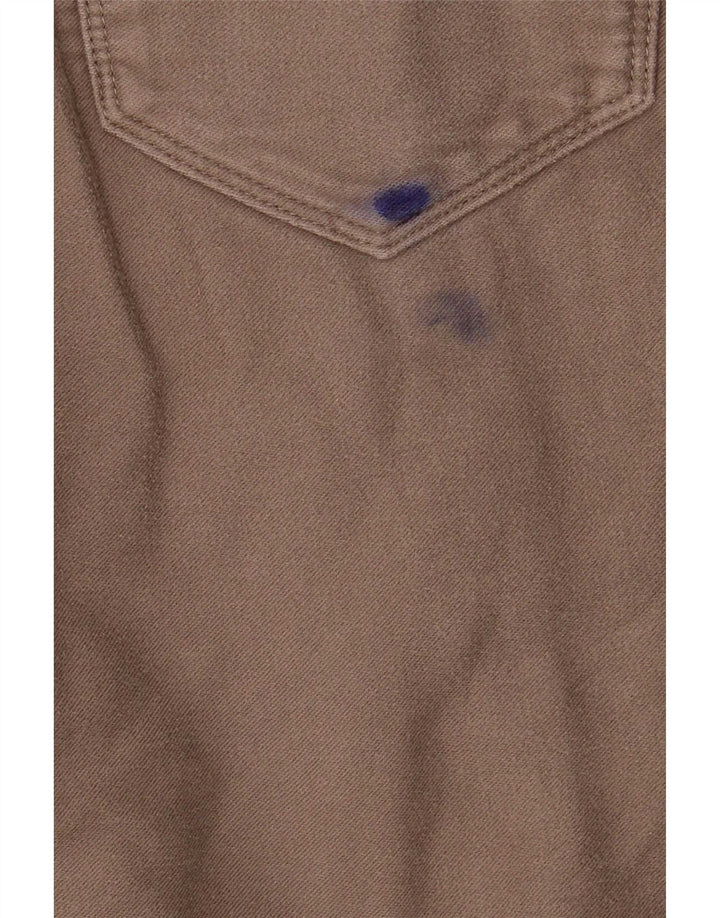Marks & Spencer Ανδρικό Slim Casual Παντελόνι W32 L33 Γκρι βαμβακερό