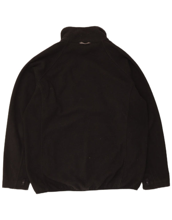 The North Face Mens Fleece Jacket UK 40 Large Black Polyester