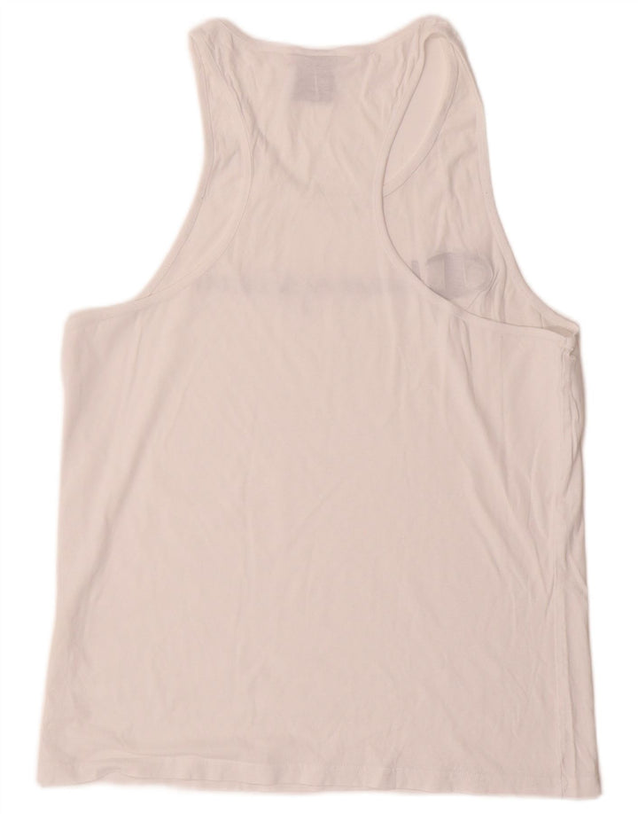 Champion Womens Graphic Vest Top UK 14 Large White