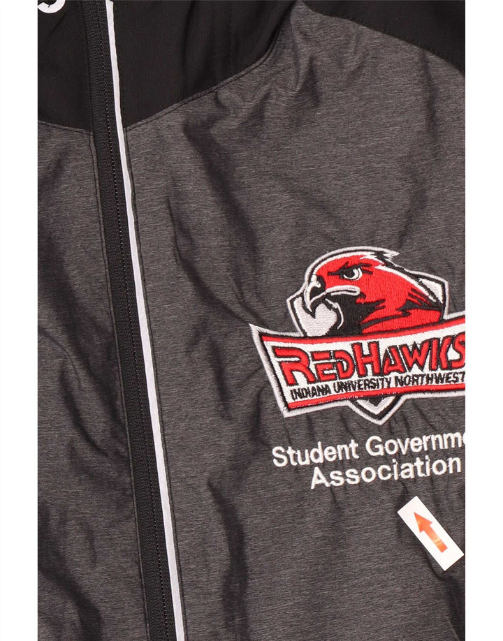Ανδρικό Adidas Redhawk Graphic Rain Jacket UK 38 Medium Grey Colourblock