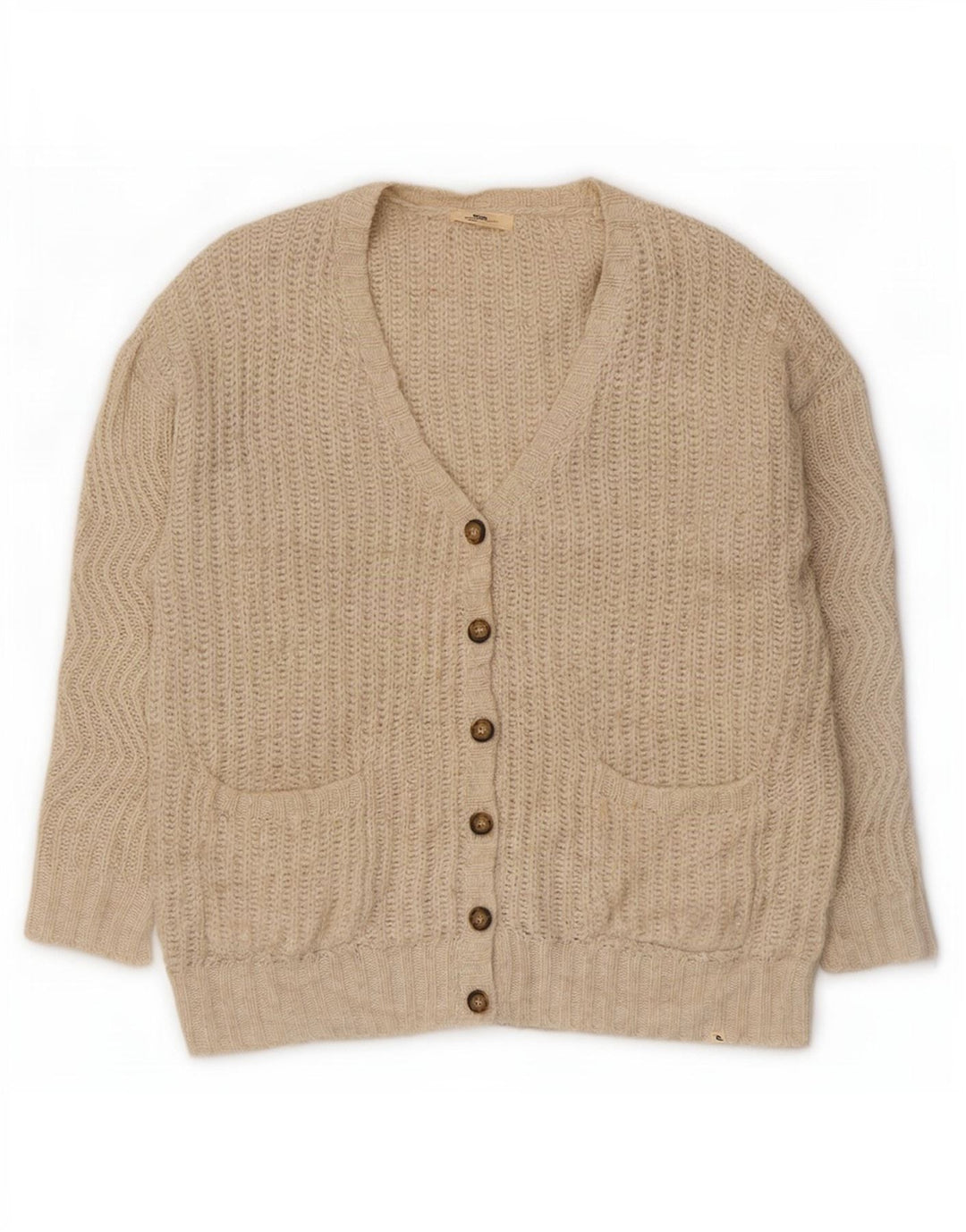 Γυναικείο πουλόβερ με ζακέτα Rip Curl UK 14 Medium Beige
