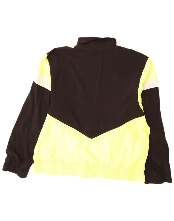 Ανδρικό γραφικό μπουφάν βροχής ERBACHER UK 40 μεγάλο μαύρο χρώμα πολυαμίδιο