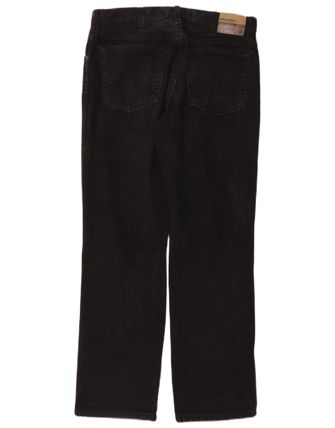 Ανδρικό τζιν ίσιο Wrangler Regular Fit W34 L32 Μαύρο βαμβακερό