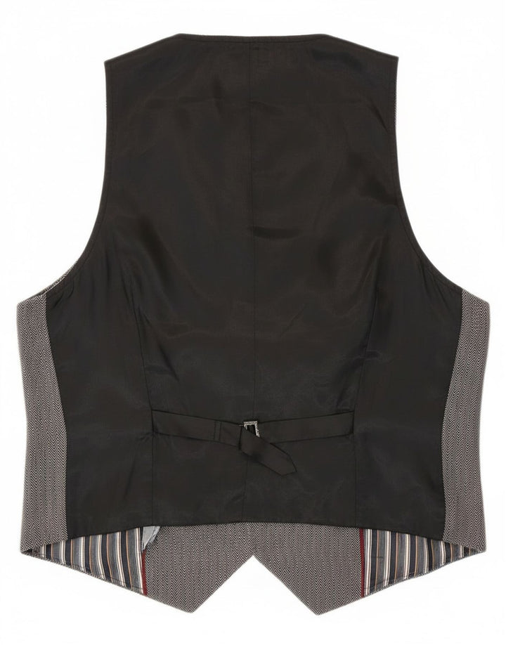 Ανδρικό γιλέκο Tommy Hilfiger XL Γκρι βαμβακερό ψαροκόκαλο