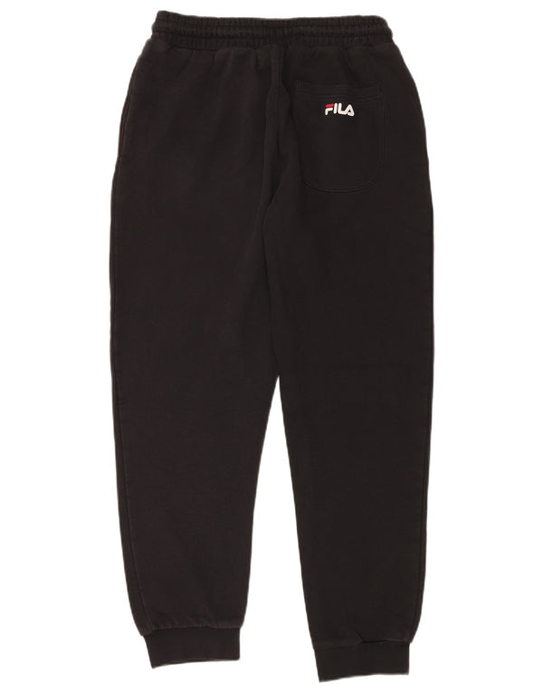 Ανδρική φόρμα Fila Παντελόνι Joggers Μεγάλο Μαύρο Βαμβακερό