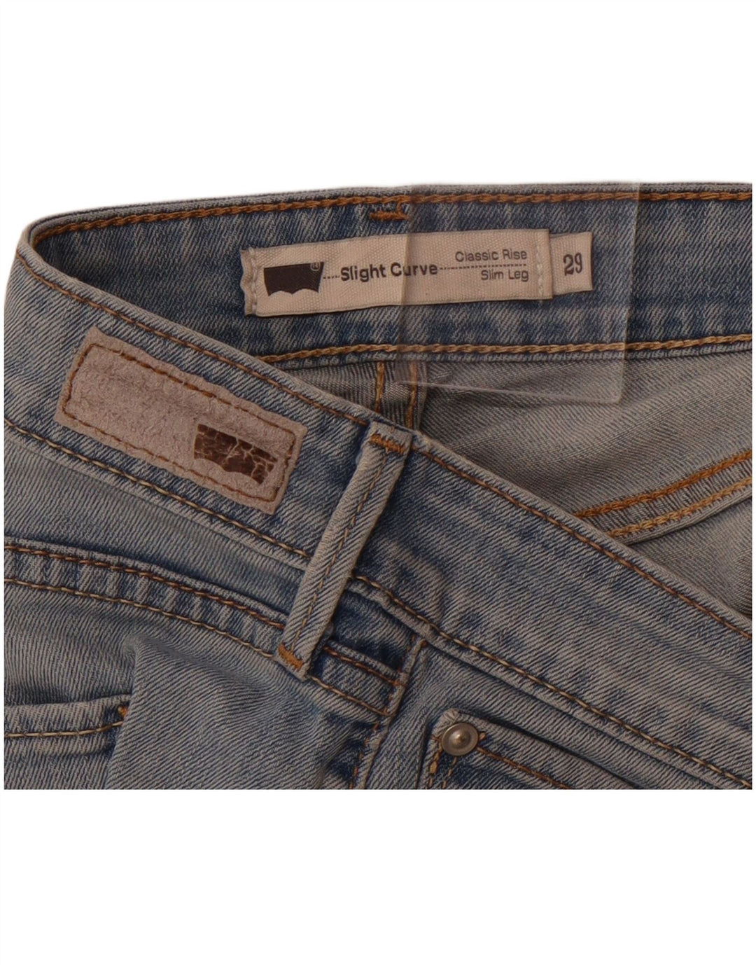 LEVI'S Γυναικείο Slight Curve Classic Rise Slim Jeans W29 L28 Blue