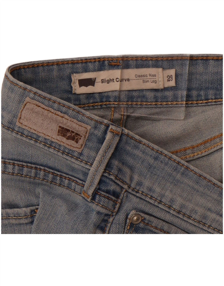 LEVI'S Γυναικείο Slight Curve Classic Rise Slim Jeans W29 L28 Blue