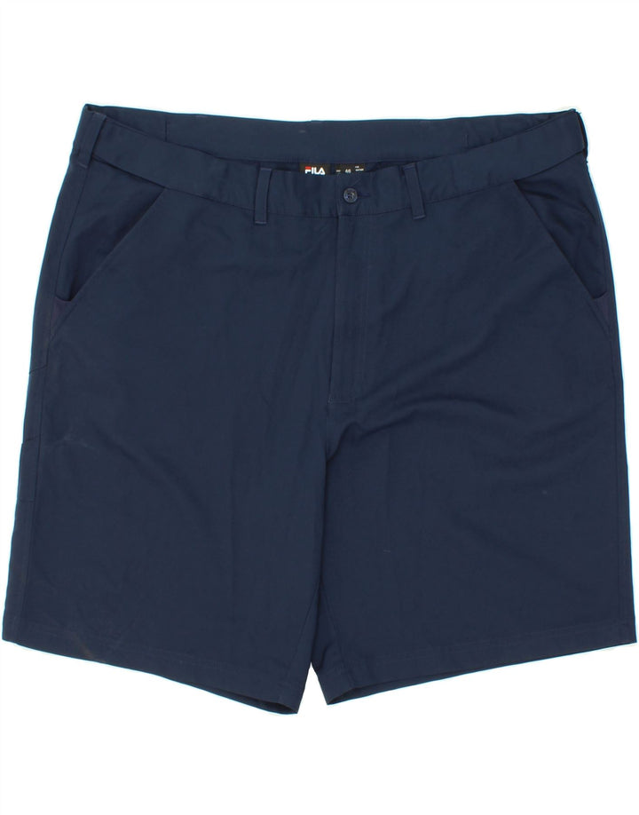 Ανδρικό σορτς FILA Golf Chino W46 3XL Navy Blue Polyester