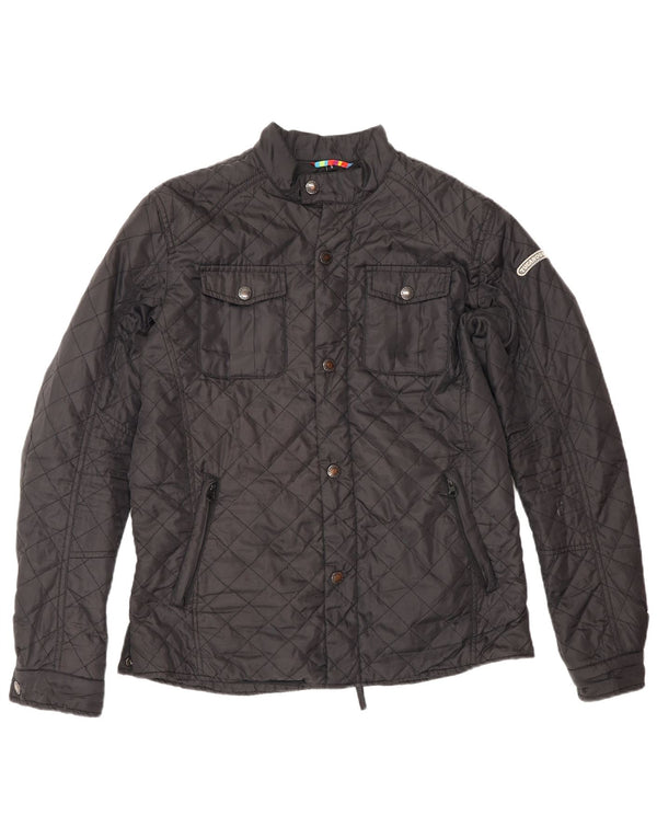 Ανδρικό καπιτονέ μπουφάν Tucano Urbano UK 36 Small Black Polyester