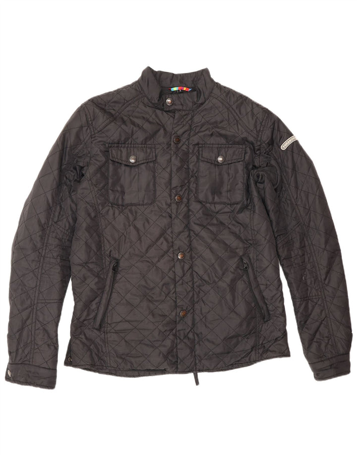 Ανδρικό καπιτονέ μπουφάν Tucano Urbano UK 36 Small Black Polyester