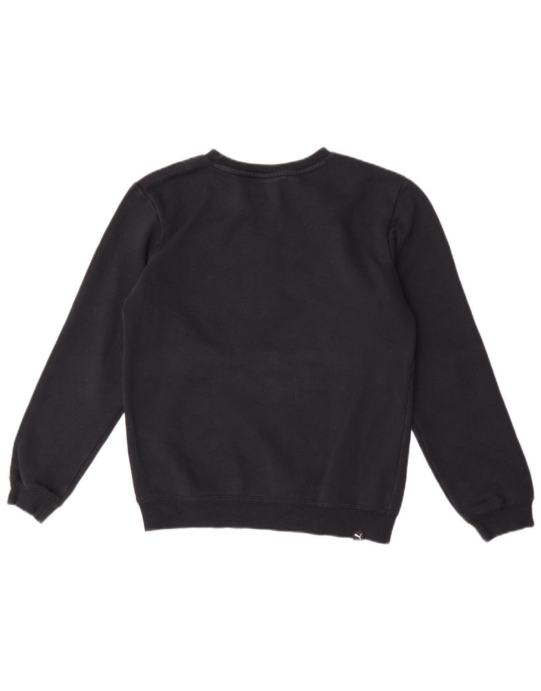 Puma Boys Graphic Φούτερ Jumper 13-14 ετών Μαύρο