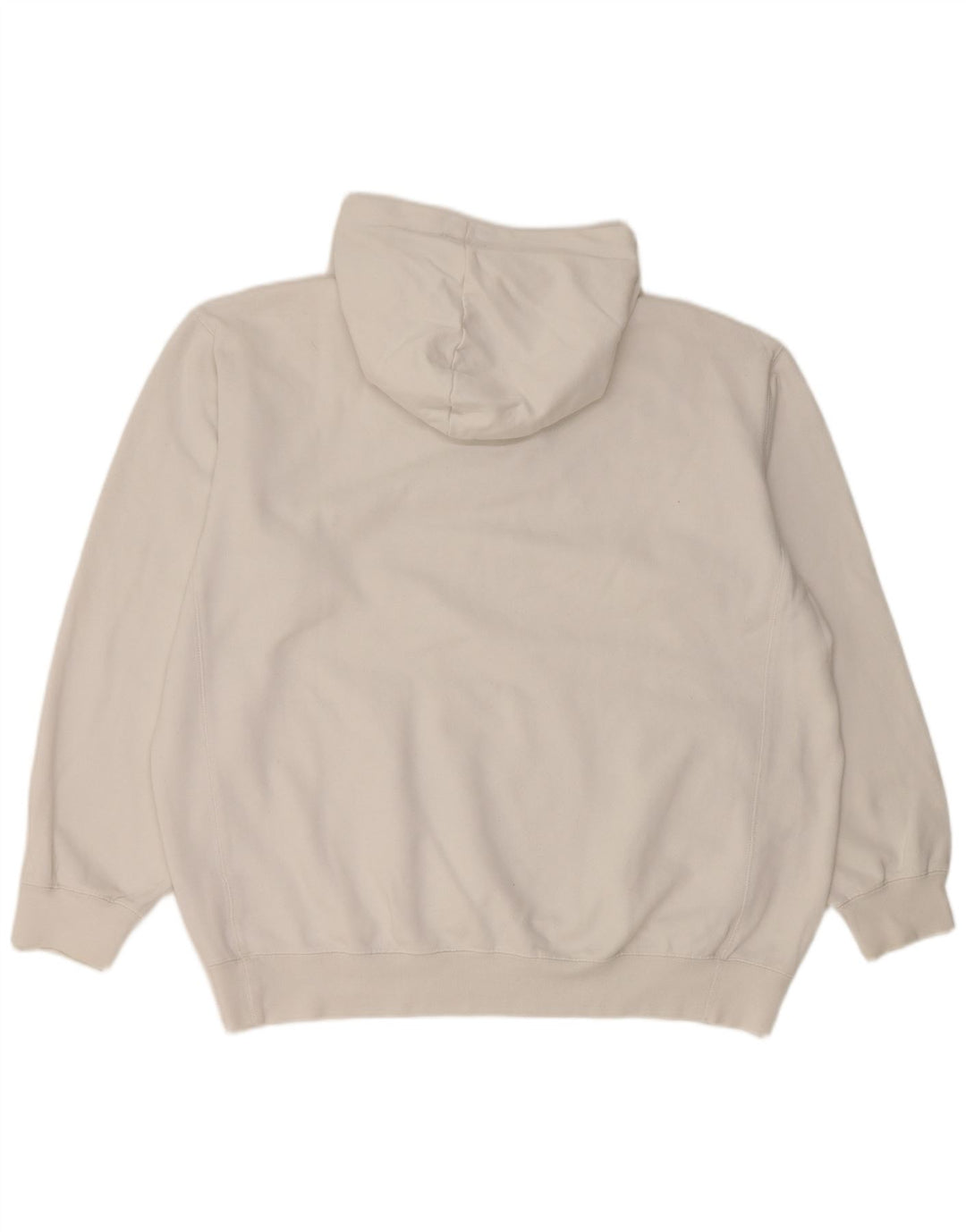 Ανδρικό φούτερ με κουκούλα NIKE UK 45/47 XL Λευκό βαμβακερό