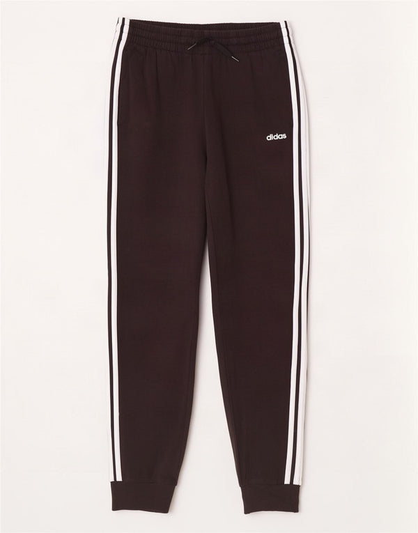 Adidas Γυναικεία φόρμα παντελόνι Joggers UK 12/14 Μεσαίο μαύρο βαμβακερό