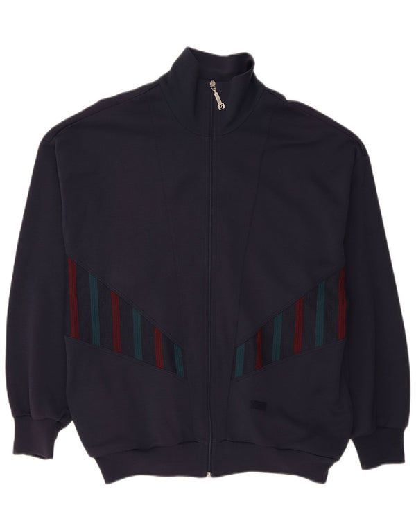 Ανδρική φόρμα Schneider Top Jacket Large Navy Blue Geometric Polyacrylic