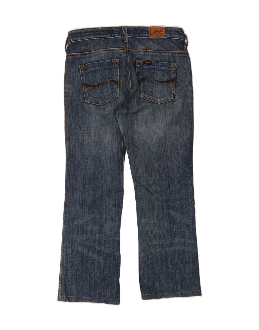 LEE Womens Acid Wash Flared Jeans W29 L25 Blue Cotton Vintage Lee and Second-Hand Lee from Messina Hembry 