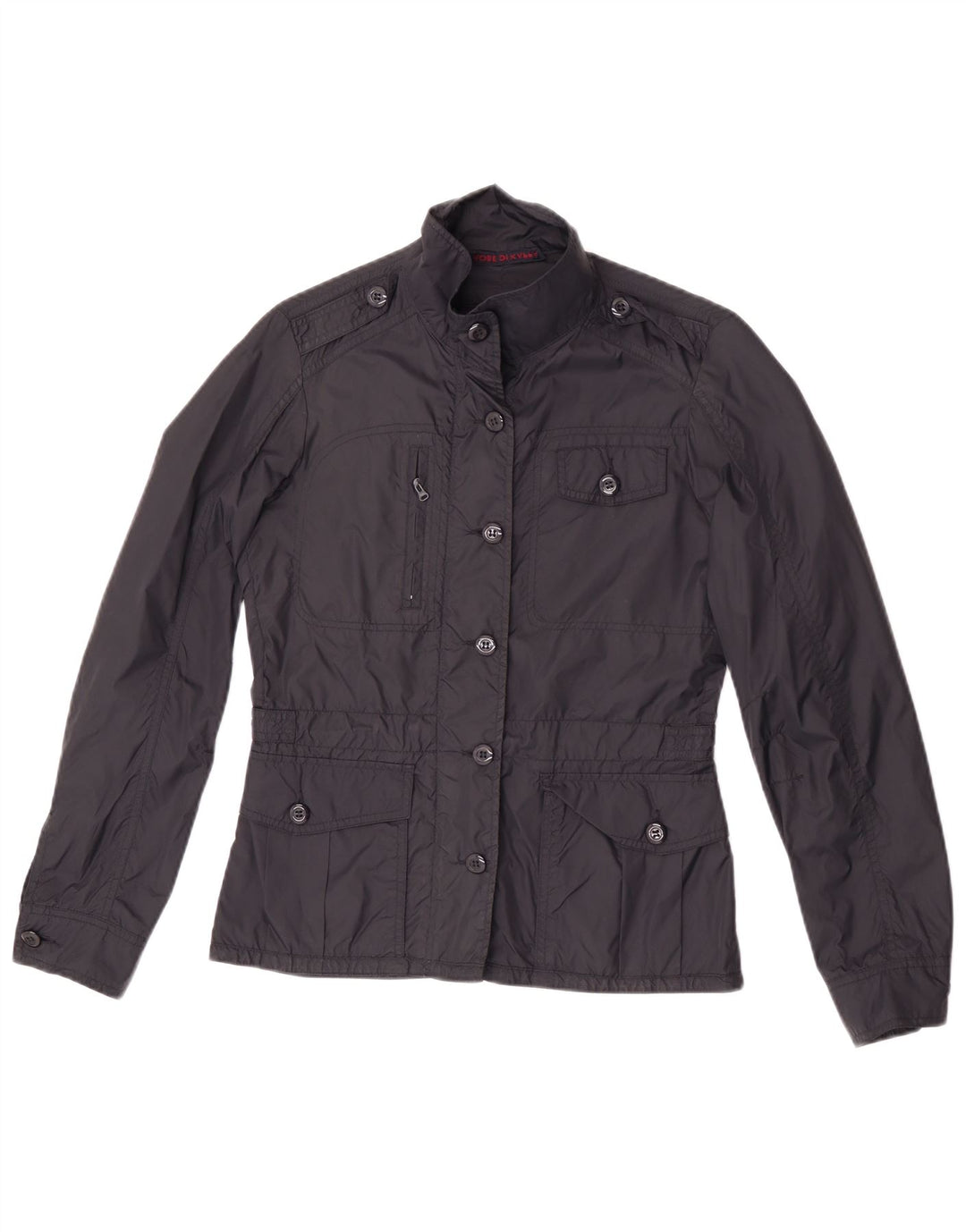 Kappa Γυναικείο Military Jacket UK 6 XS Black Polyamide