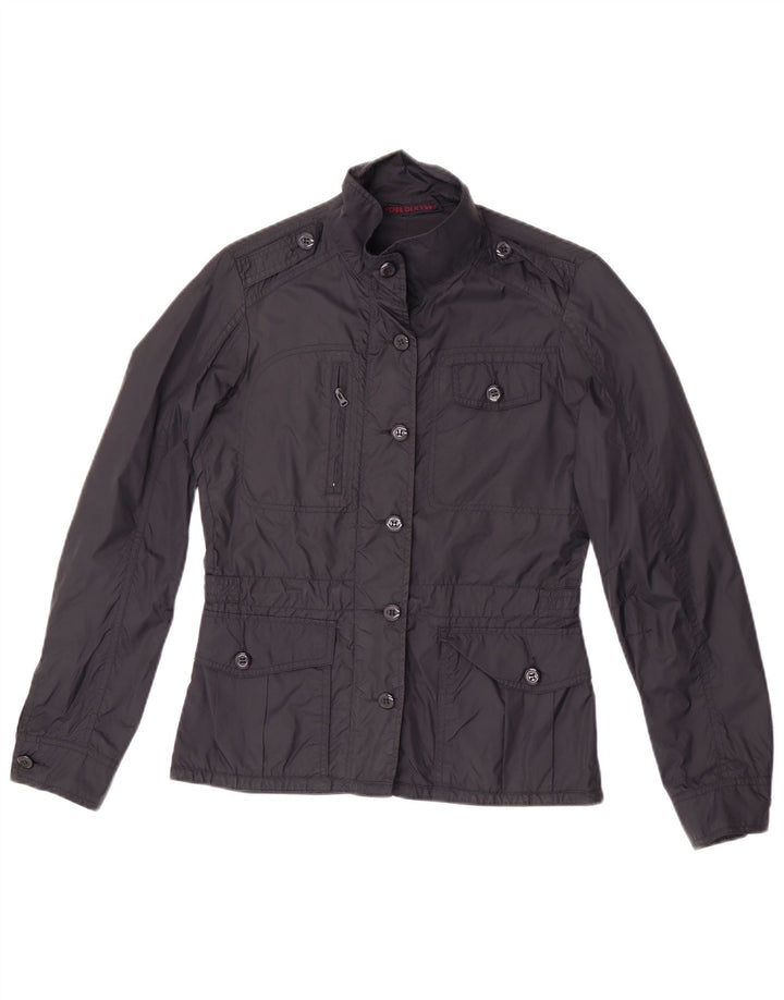 Kappa Γυναικείο Military Jacket UK 6 XS Black Polyamide
