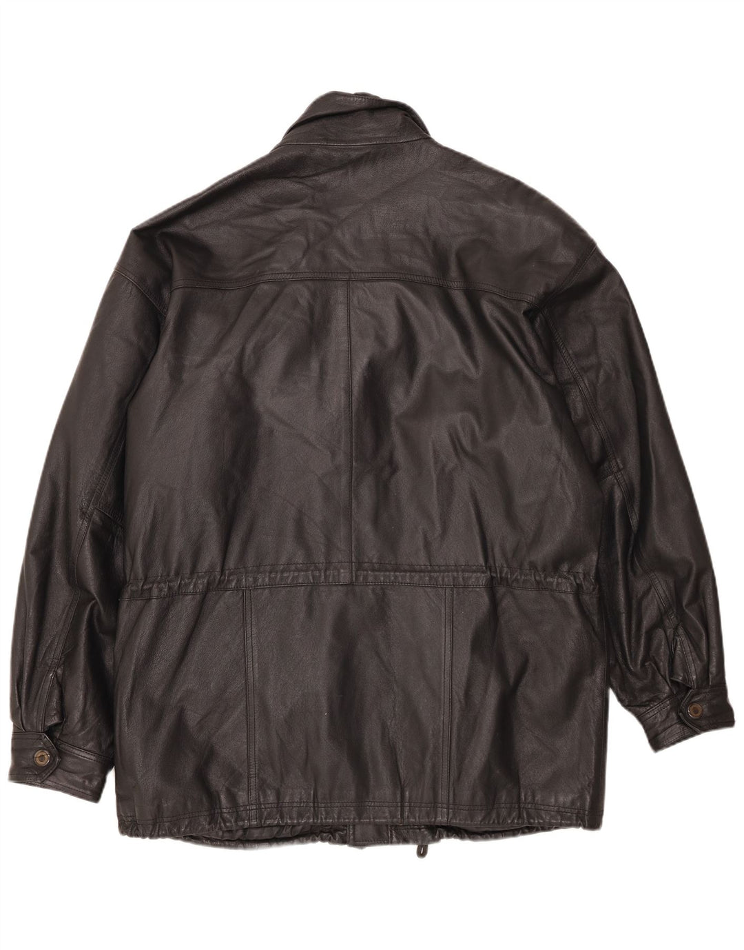 Vintage Ανδρικό Δερμάτινο Μπουφάν UK 42 XL Μαύρο