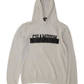 Ανδρικό Champion Graphic Hoodie Jumper Μεσαίο λευκό βαμβακερό