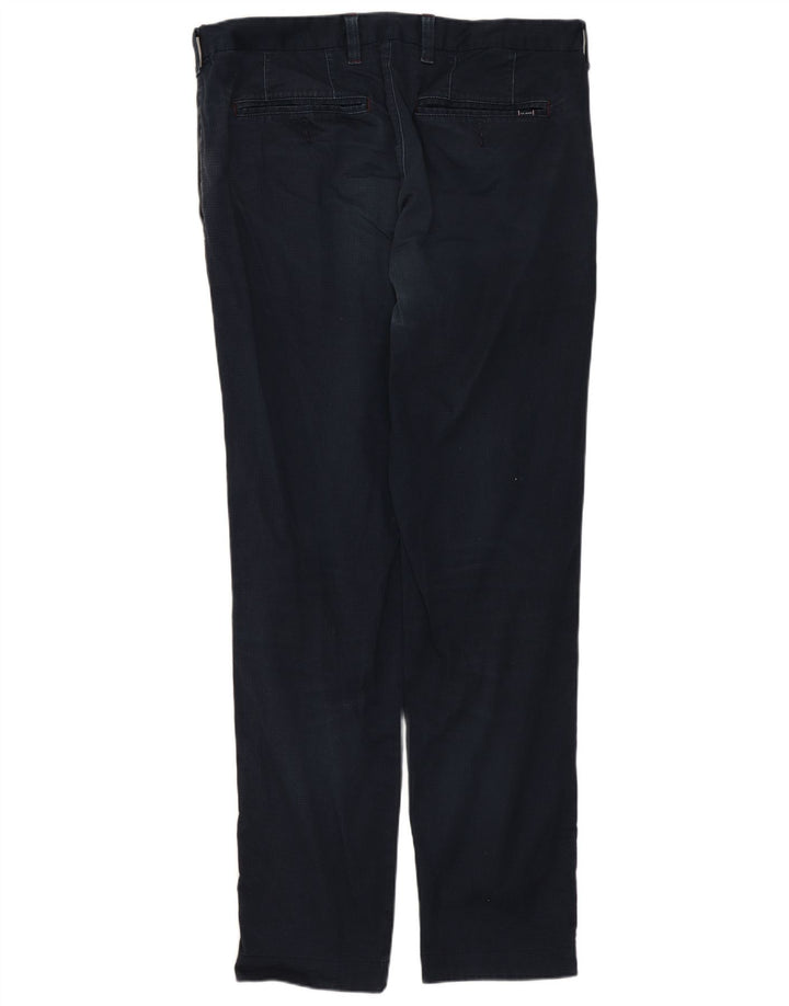 Ted Baker Ανδρικό Slim Suit Παντελόνι W30 L29 Navy Blue από βαμβάκι