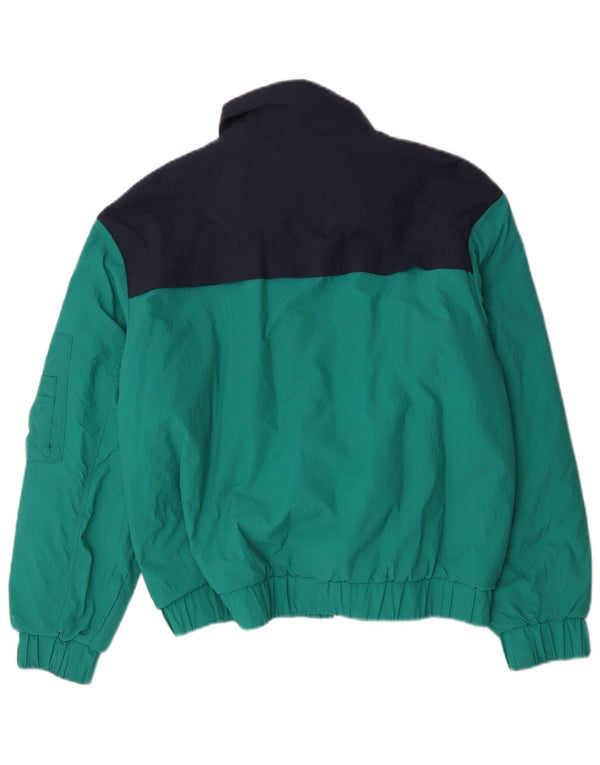 Tommy Hilfiger Ανδρικό μπουφάν με επένδυση UK 36 Small Green Colourblock