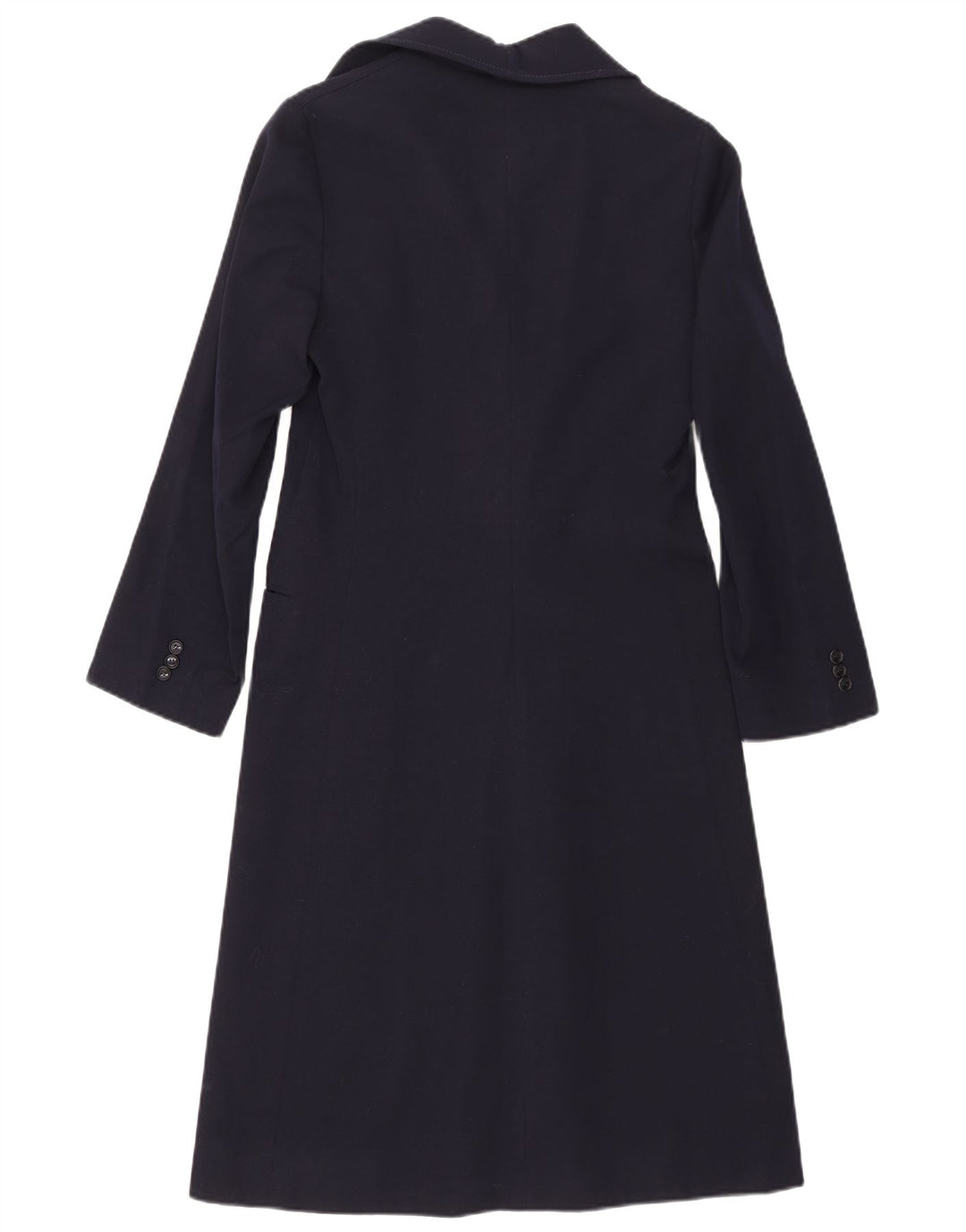 Vintage Γυναικείο Ανοιχτό Πανωφόρι UK 8 Small Navy Blue