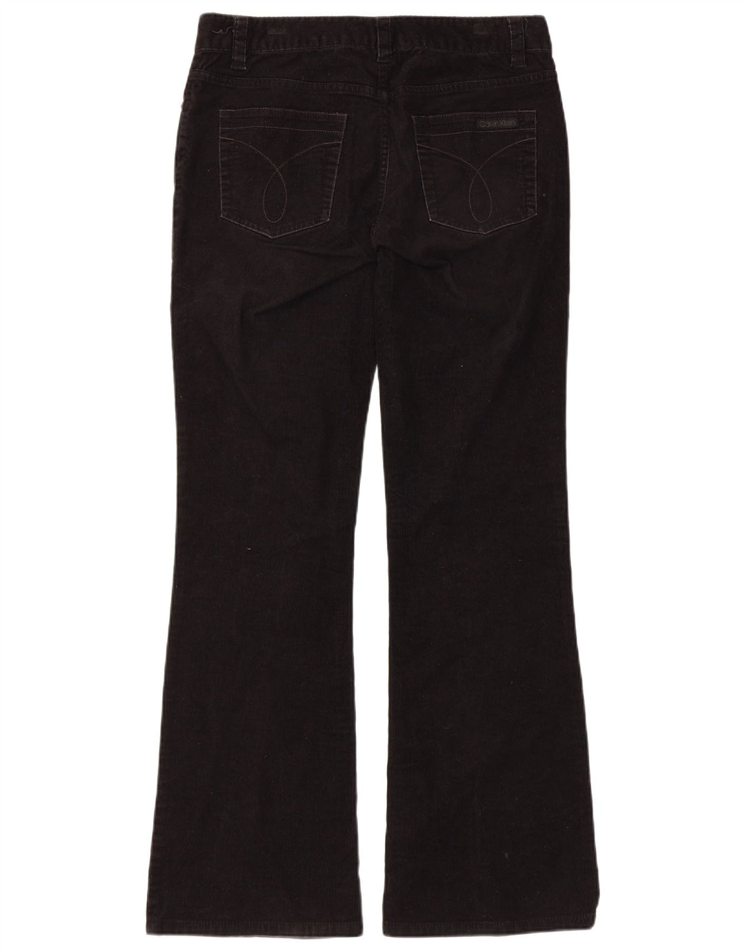 Calvin Klein Γυναικείο μποτάκι κοτλέ παντελόνι US 8 Medium W32 L31 μαύρο