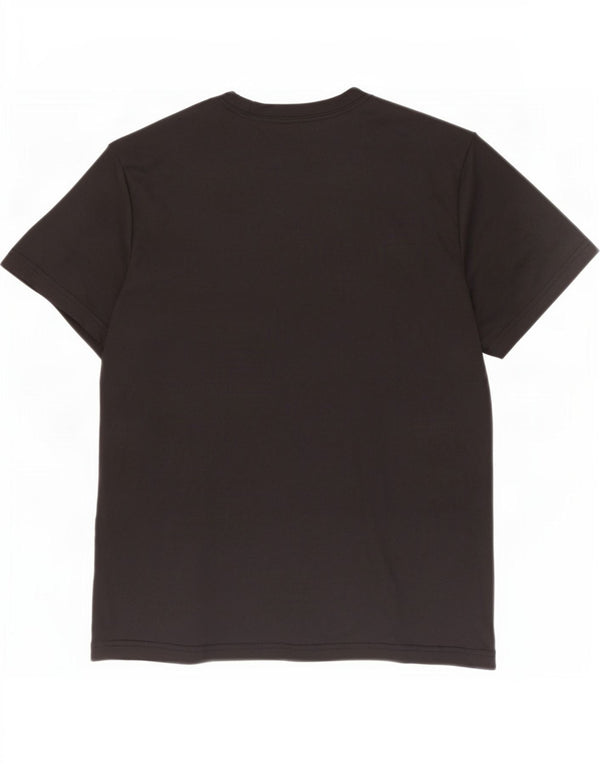 Adidas Γυναικείο T-Shirt Aeroready γραφικό Top UK 12/14 Medium Black