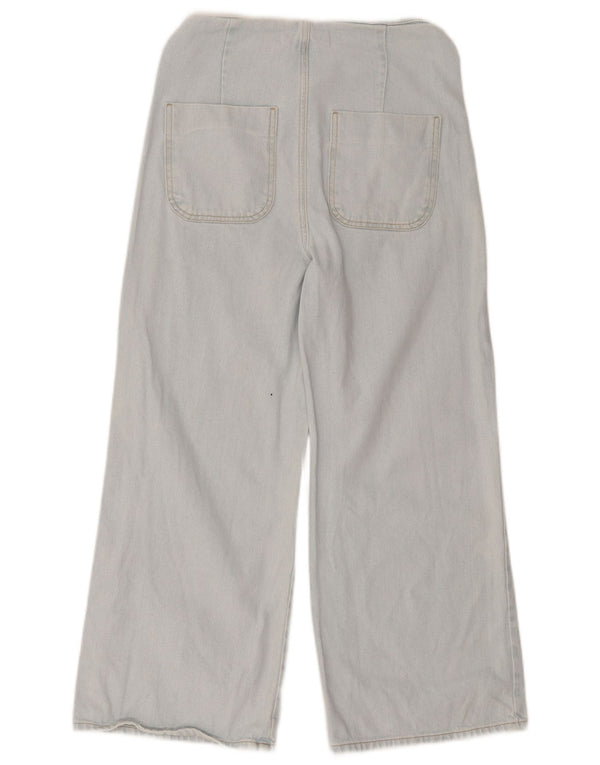 Zara Γυναικείο Ψηλόμεσο Φαρδύ Τζιν EU 36 XS W26 L25 Μπλε