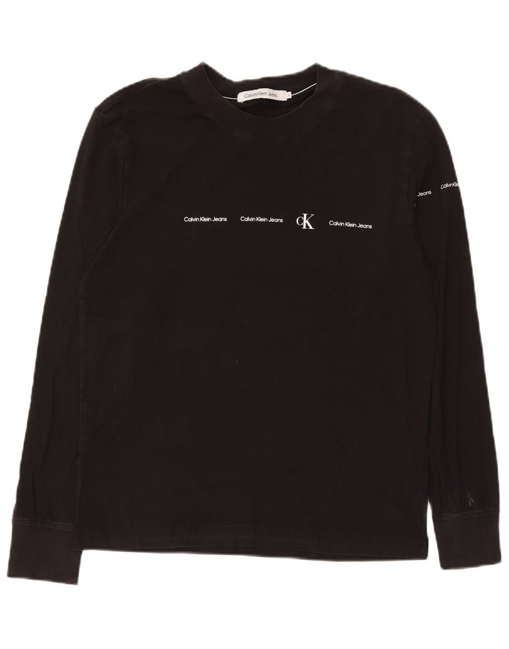 Calvin Klein Jeans Ανδρικό γραφικό τοπ Μακρυμάνικο μικρό βαμβακερό