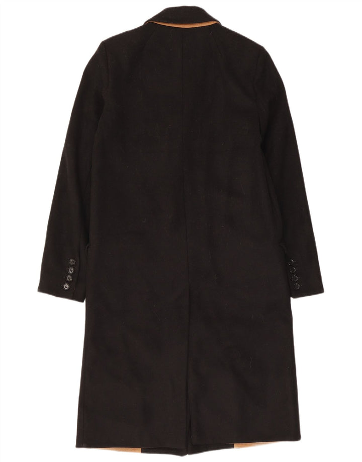 Topshop Γυναικείο Πανωφόρι UK 8 Small Black Wool