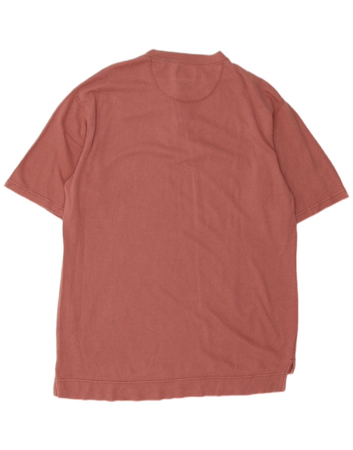 Ανδρικό πουκάμισο Polo Dockers μεγάλο ροζ βαμβακερό