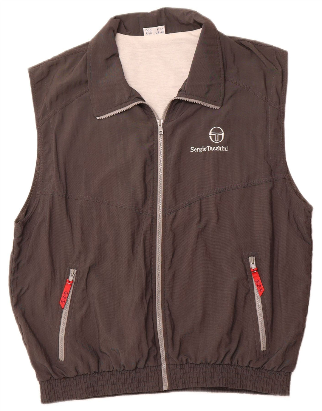 Ανδρική φόρμα Sergio Tacchini Top Jacket IT 50 Large Grey Polyamide