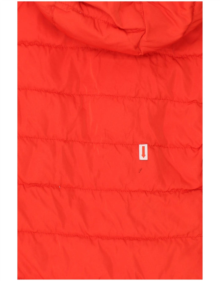 JACK WILLS Γυναικεία κουκούλα με επένδυση Gilet UK 8 Μικρός κόκκινος πολυεστέρας