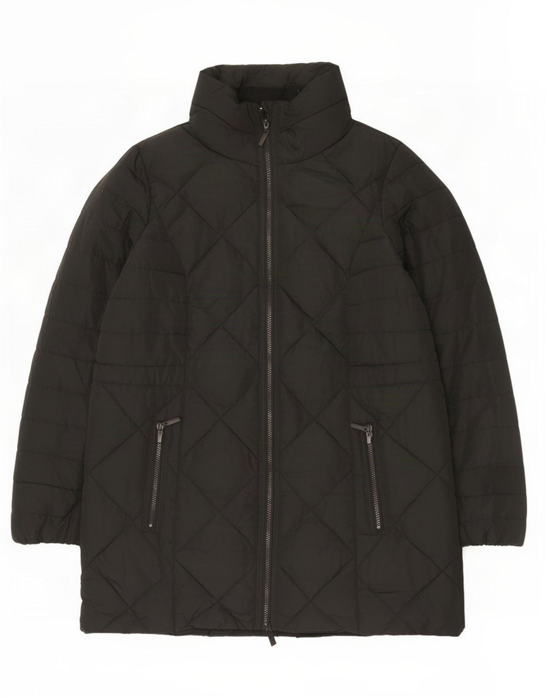 Marks & Spencer Γυναικείο παλτό UK 18 XL Μαύρο Πολυεστέρας