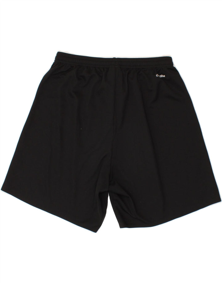 ADIDAS Boys Climalite Sport Shorts 11-12 Years Medium Black Polyester Vintage Adidas and Second-Hand Adidas from Messina Hembry 
