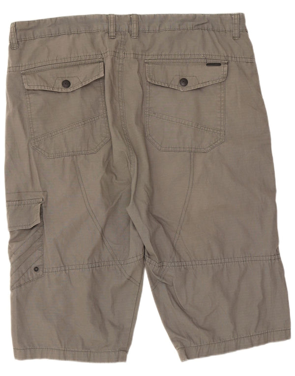 Pierre Cardin Ανδρικό σορτς Cargo Regular Fit XL W38 Γκρι βαμβακερό