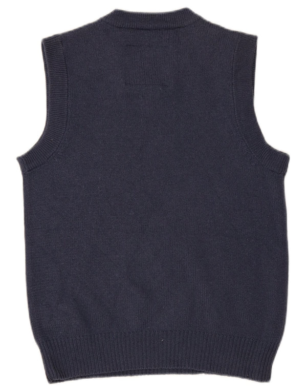 JACK WILLS Ανδρικό γιλέκο Tank Top Small Navy Blue Wool