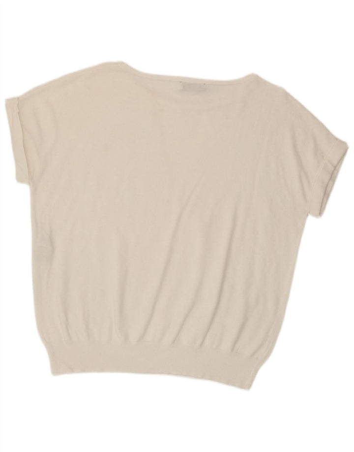 Γυναικεία μπλούζα MINT VELVET Loose Fit Top 12 μεσαίο λευκό πολυαμίδιο