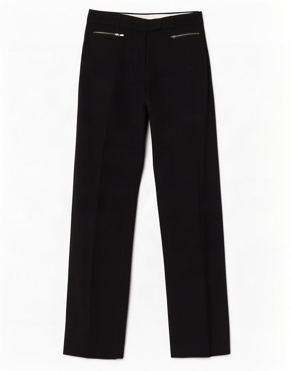 Marks & Spencer Γυναικεία Μοντέρνα Casual Παντελόνια UK 8 Small W27 L30 Navy Blue