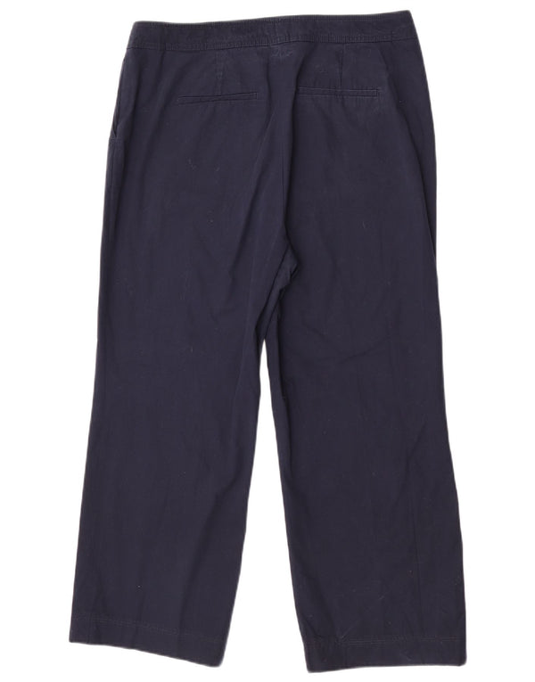 Boden γυναικείο ψηλόμεσο παντελόνι UK 14 Large W32 L25 Navy Blue