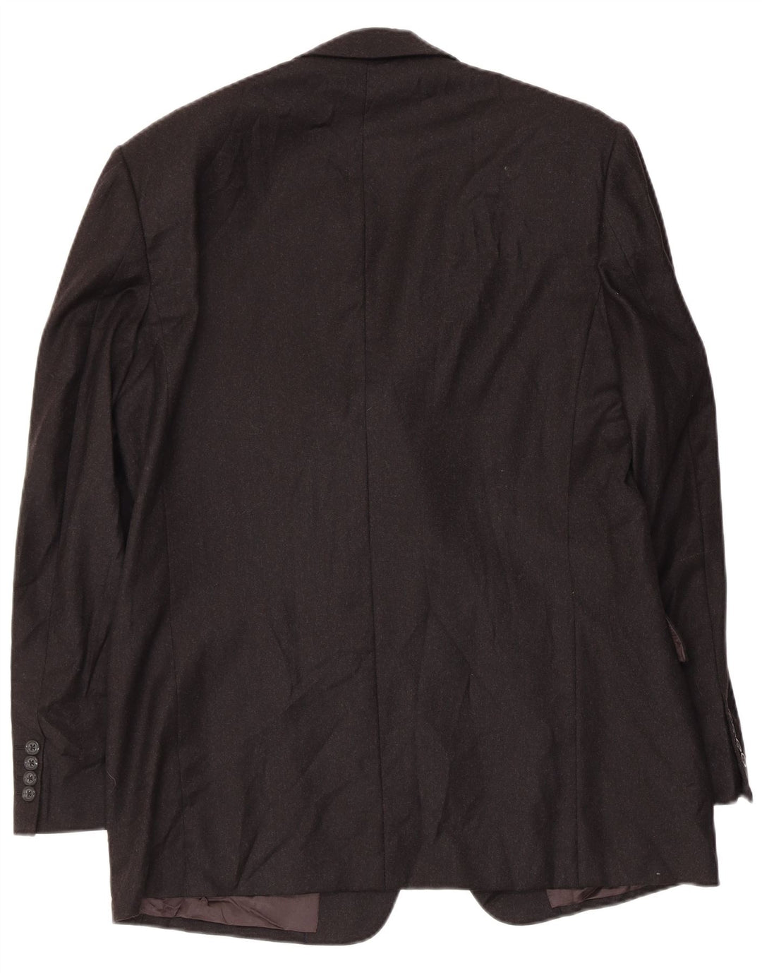 Burberrys Ανδρικό τζάκετ Blazer 3 κουμπιών IT 52 μεγάλο μαύρο μάλλινο