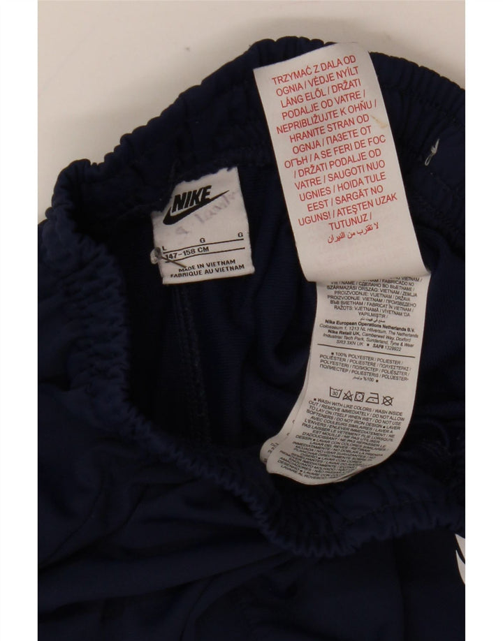 Nike Boys αθλητική φόρμα παντελόνι Joggers 12-13 ετών Μεγάλο Navy Blue Polyester
