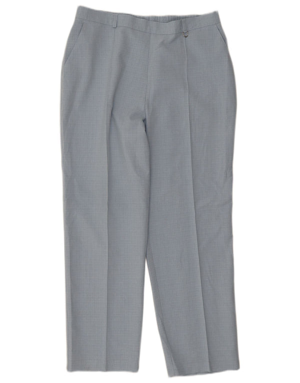 Marks & Spencer Γυναικείο παντελόνι Chino UK 16 Large W32 L26 Blue Check