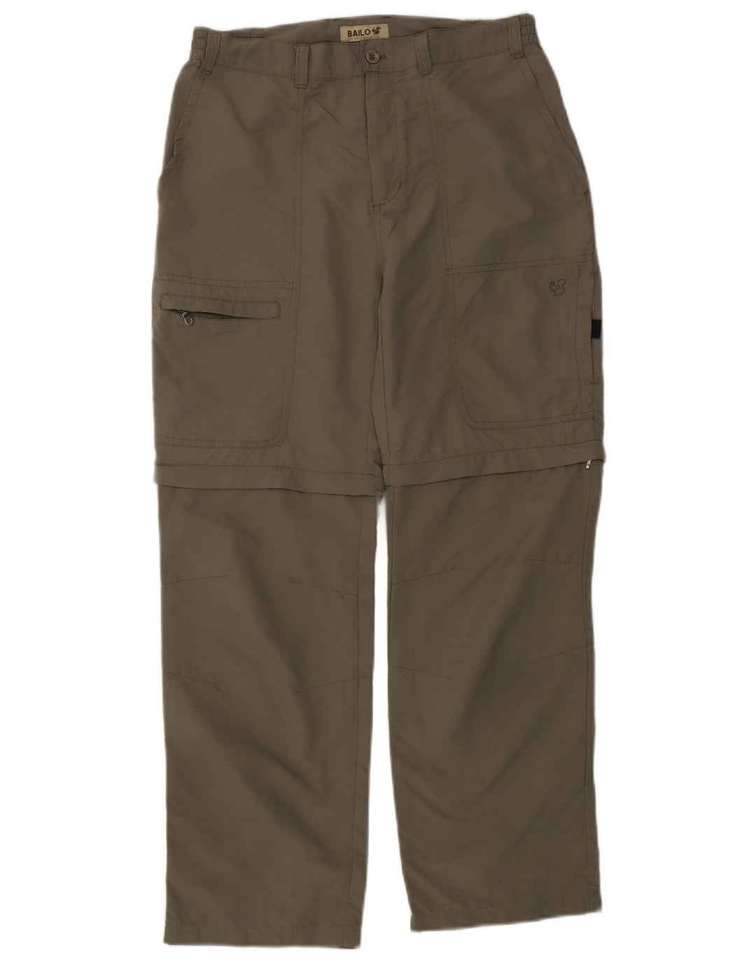 Bailo Γυναικείο ίσιο παντελόνι Cargo Medium W30 L28 Khaki Polyamide