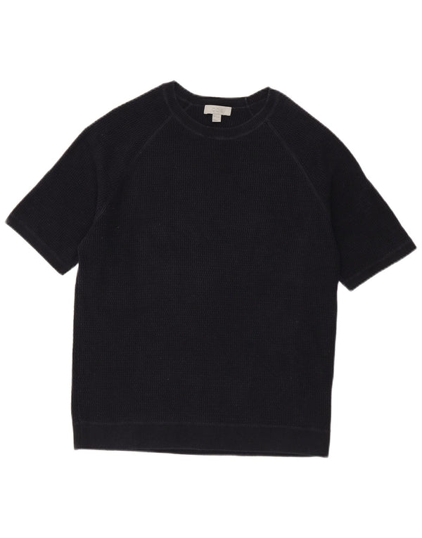 Ανδρικό T-Shirt Cos Top από μεσαίο μπλε ναυτικό βαμβακερό