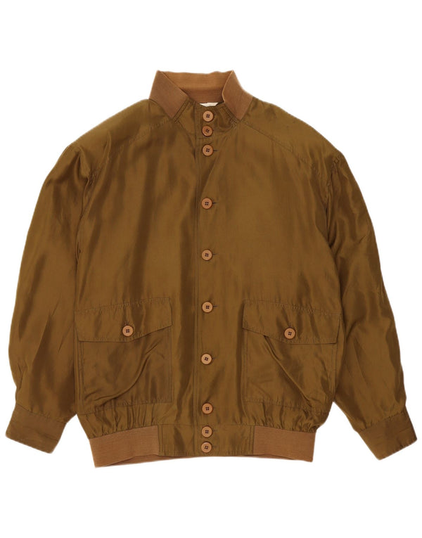 Ανδρικό μπουφάν Coocoon Loose Fit Bomber UK 36 Small Khaki Silk