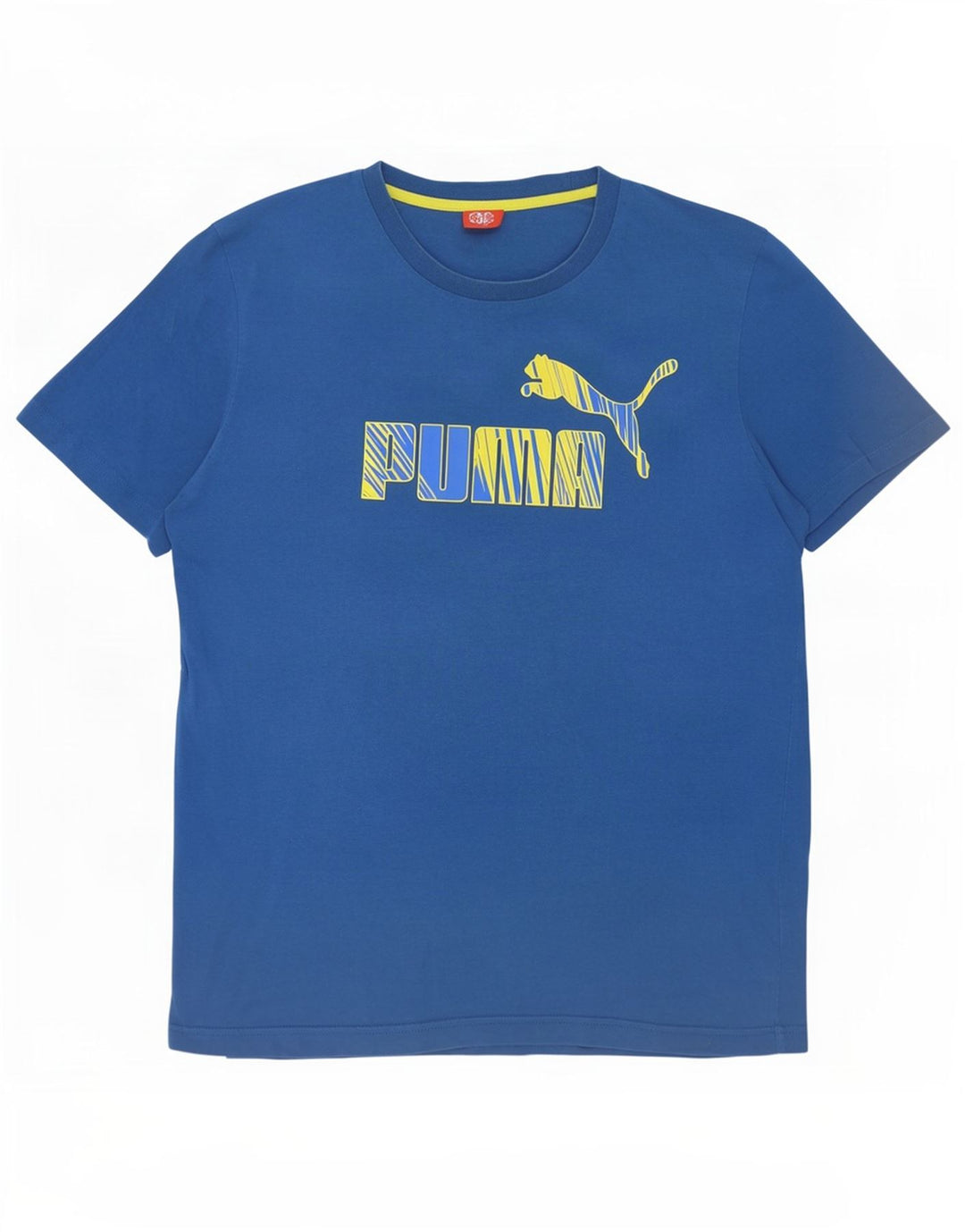 Ανδρικό γραφικό T-Shirt Puma Top Large Blue